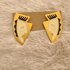 Vintage Faces Earrings